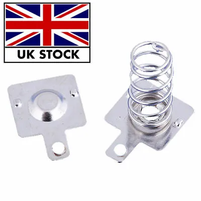 10 Pairs Metal Battery Spring Plate Set For AA AAA Positive Negative Contact • £3.80