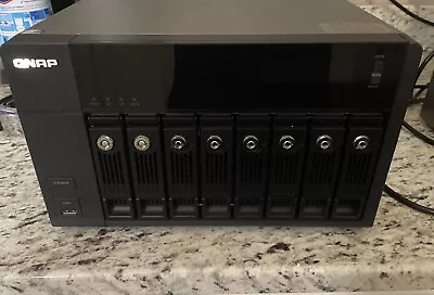 QNAP NAS TS-869 Pro Used (8 Drives Included RAM Upgraded) • $900