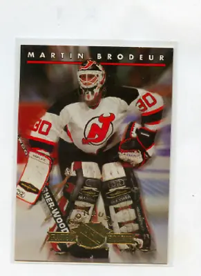 1993  Donruss Rated Rookie # 10 Martin Brodeur  New Jersey Devils • $1.69