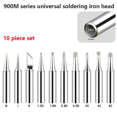 Soldering Iron Tips Welding Tool Lead-Free Soldering Iron Head Bit For Welding • £6.81