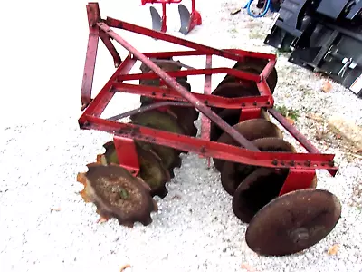 Used Tractor Supply 6ft. 3 Pt. Lift Disc Harrow(FREE 1000 MILE SHIPPING FROM KY) • $1495