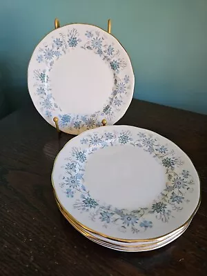 6 Colclough Braganza Tea / Side Plates 6  VGC FREE P&P Set 2 • £12