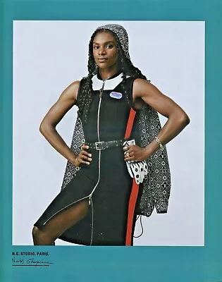 Original Magazine Page Ad British Track Star Dina Asher-Smith  For Louis Vuitton • $10.50