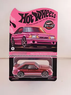 2024 Hot Wheels 24th Annual Nationals RLC Pink 1993 Ford Mustang Cobra R In BP • $39.99