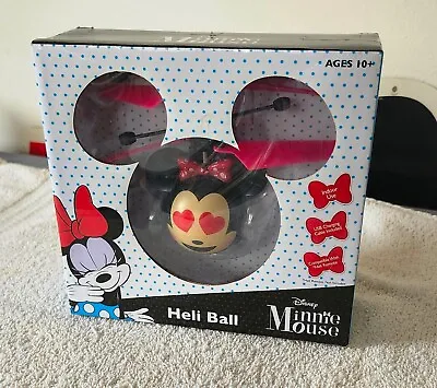 Disney Minnie Mouse Heli Ball  Indoor Flying Toy USB ReCharged.  NEW • $8