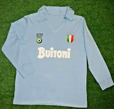 Napoli Maradona Retro Soccer Jersey Campioni 87/88 • $39