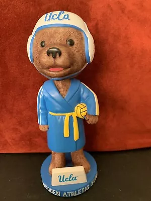 UCLA Wooden Athletic Fund Bruins Water Polo Bear Bobblehead!! No Box (Loose) • $25