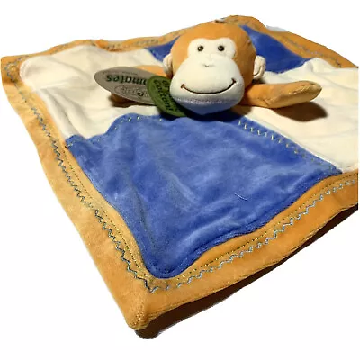 Monkey Lovey Security Blanket Baby Organic Cotton Mary Meyer Earthmates 15” NWT • $14.99