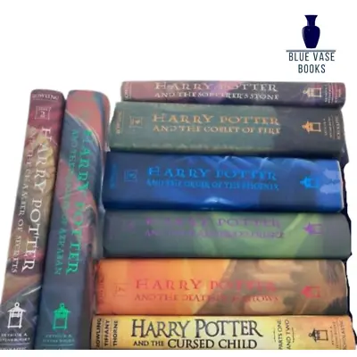 $10 • Buy Harry Potter You Chose The Book Complete Set 1-8 Fiction Hardcover Only - GOOD