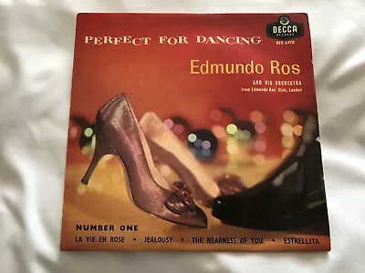 Edmundo Ros Perfect For Dancing 7” Vinyl EP • £4.99