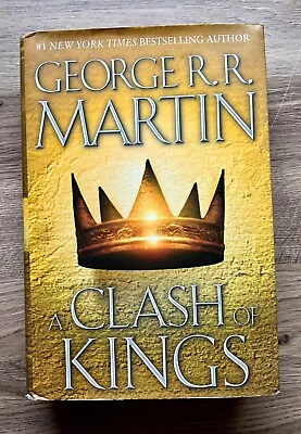 George RR Martin A Clash Of Kings Book HB DJ Very Good 2011 • $19.99