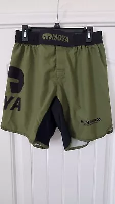 Moya Brand  Kams  - Olive Training Shorts For Grappling Mma • $65