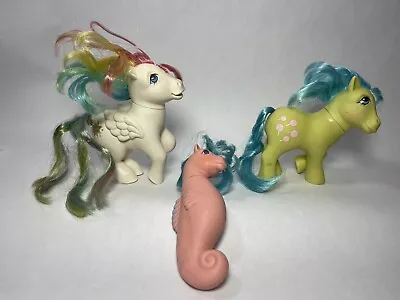 1980s My Little Pony Generation 1 Seahorse Tootsie Starshine • $17