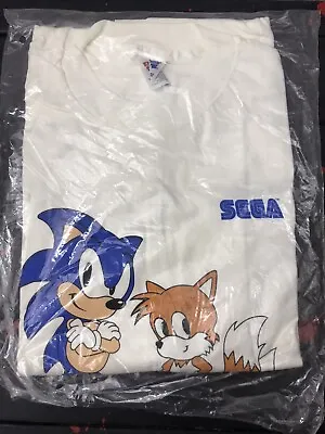 Vintage Retro 1993 SEALED Sega Official Sonic The Hedgehog 2 Hanes Beefy T-Shirt • $189.95