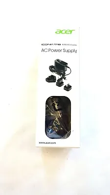 1 X Acer AC Power Supply XO.ADT0A.002 For Iconia Tab A700/A510 Series • £21.68