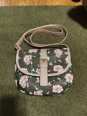 Disney Loungefly Floral Minnie Mouse Crossbody Bag • $35