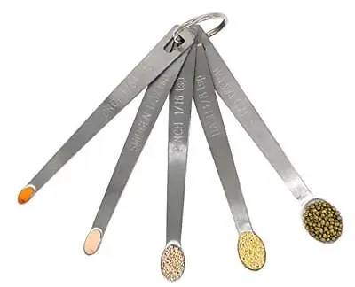 Measuring Spoons Set Heavy Duty Stainless Steel Measuring Spoons Mini • $7.37