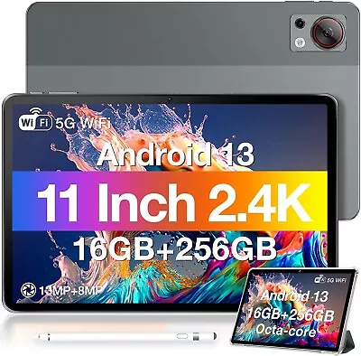 DOOGEE T30S Tablets 11 Inch Android 13 Tablet 16GB+256GB 2.4K Display 8580mAh • £169