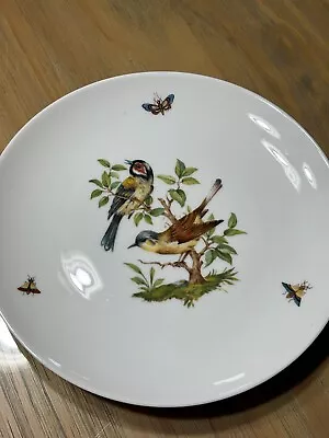 Kaiser W Germany Tiergarten K Nossek Porcelain Bird Plate 7.5” • $9.99