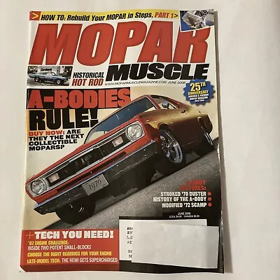 Mopar Muscle Magazine June 2008 • $5.12