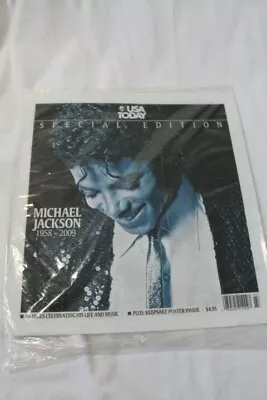 Michael Jackson Newspaper USA Today Special Edition 2009 Tribute MJ Thriller • $110