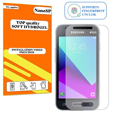 Screen Protector For Samsung Galaxy J1 Mini Prime Hydrogel Cover - Clear FILM • £3.98