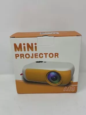 Home Cinema Projector Mini Portable A10 Multimedia Full HD 1080P Theate Black • $40