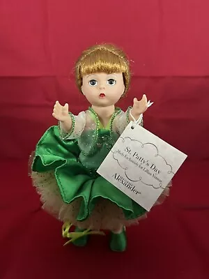 Madame Alexander 8  St. Patty's Day  Doll 31695 St. Patrick's Rare • $79.99