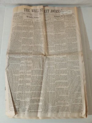 $5.99 • Buy Wall Street Journal Western Ed March 18 1977 UN Not Keeping Human Rights Promise