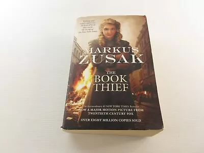 The Book Thief By Mark Zusak Paperback Historical Fiction Book • $5