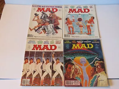 Mad Magazine Vintage Lot Of 4 Consecutive Issues #200/#201/#202/#203 1978's • $32