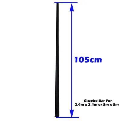 £11.99 • Buy Gazebo Replacement/Parts: Metal Strut Gazebo Pole For 2.4m X 2.4m Or 3m X 3m.