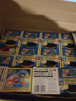 Slinkys Rainbow Fun Kids Toy Magic Stretchy Bouncing • £4.91
