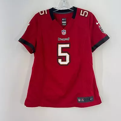 Nike Red NFL Tampa Bay Buccaneers Josh Freeman #5 Football Jersey Womens Size L • $7