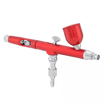 Dual Action Gravity Feed Airbrush Gun 0.3mm Spray Art Paint Tattoo Nail Tool  HG • £14.10