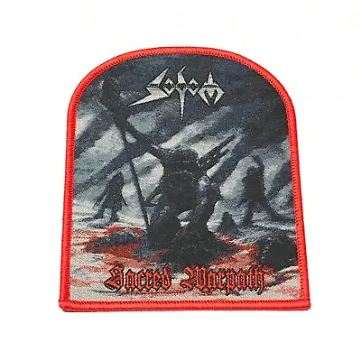 Sodom Sacred Warpath Patch Red Border Limited RARE Slayer • $10