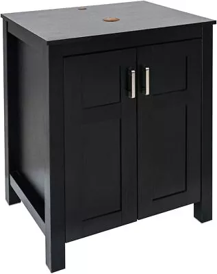 ELECWISH 24'' Bathroom Vanity Free Standing Storage Cabinet With Vessel Sink • $169.98