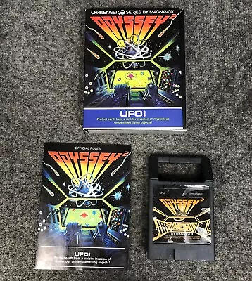 Magnavox Odyssey 2 UFO! W/Box & Manual Vintage Video Game • $8.99