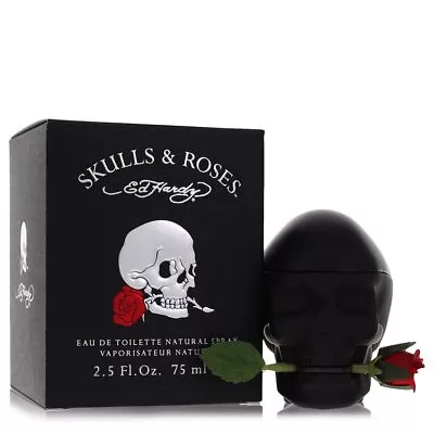 Skulls & Roses By Christian Audigier Eau De Toilette Spray 2.5oz/75ml For • $34.29
