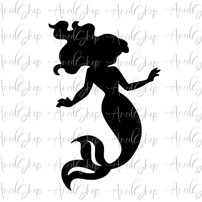 Mermaid Vinyl Decal Sticker Tumbler Mug Window  Laptop Vinyl Decal • $3.19