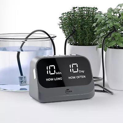 Automatic Drip Irrigation System Kit For Plant Self Watering Garden Hose Timer • $37.99