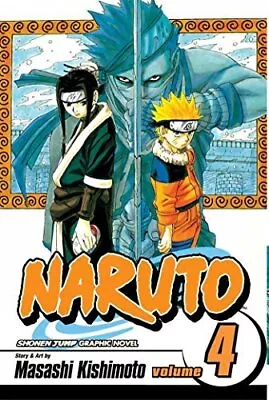 NARUTO GN VOL 04 (CURR PTG) (C: 1-0-0): Hero's... By Masashi Kishimoto Paperback • £4.99