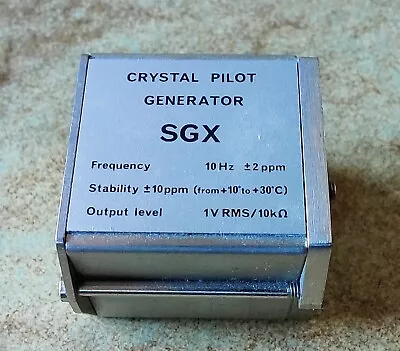 NAGRA Kudelski SGX Crystal Pilot Generator For Vintage SNS SNN SNST Recorders • £195
