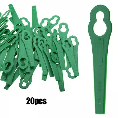 20PCS PLASTIC LAWNMOWER STRIMMER BLADE For ART23/ACCUTRIM/For QUALCAST • £3.86