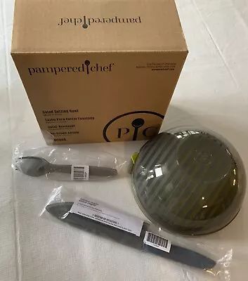 Pampered Chef Salad Bowl Set - NIB • £57