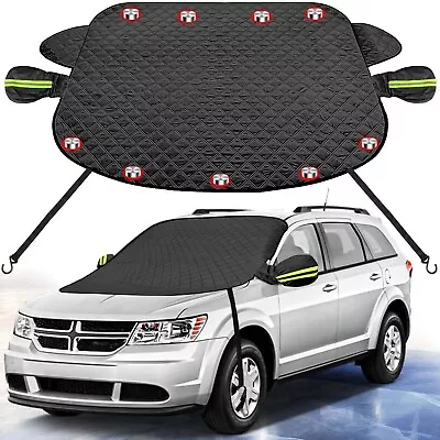 Winter Magnetic Car Windshield Cover Protector Snow Ice Frost Guard Sun Shade • $11.99