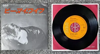 David Bowie Be My Wife (Japanese Import 7  Single) • £34