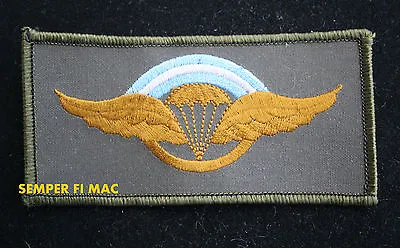 Jump Wing Parachute Collector Patch Basic Chute Airborne Gift Pin Up Military • $11.88