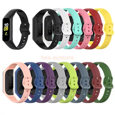 For Samsung Galaxy Fit 2 SM-R220 Soft Silicone Watch Wrist Band Straps Bracelet • $14.65