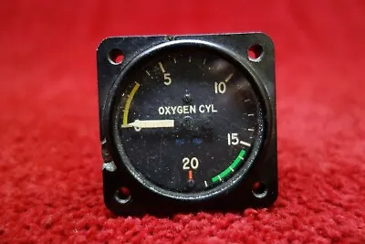 Cessna Oxygen Cylinder Pressure Gage PN C668522-0101 61349-AW1827BA01 • $22.95